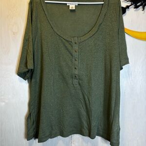 Torrid Green Short Sleeve Women's Tee